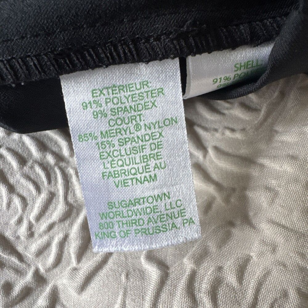 Lilly Pulitzer Luxletic Skort Golf Tennis Athletic Skirt Black Size 0 Waist 28in - Picture 8 of 8